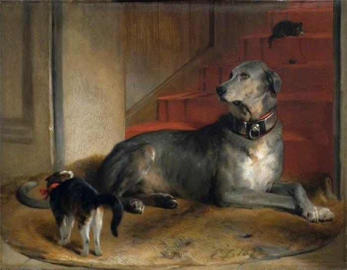 Дог леди Блессингтон - Барьер, 1832 год.